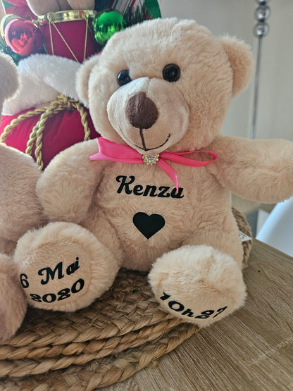 Ourson peluche à personnaliser