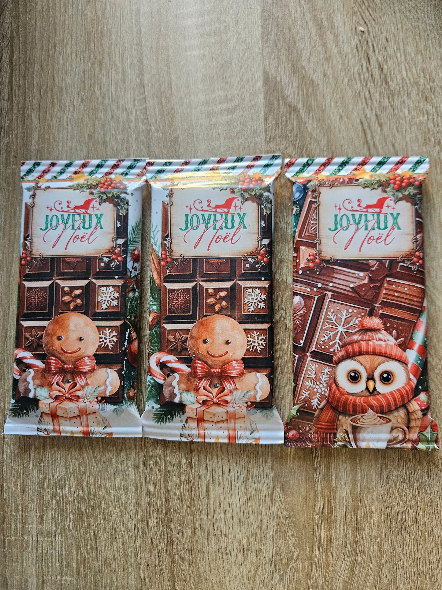 Tablette de chocolat personnalisées