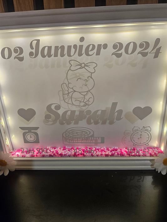 Cadre a personnaliser led