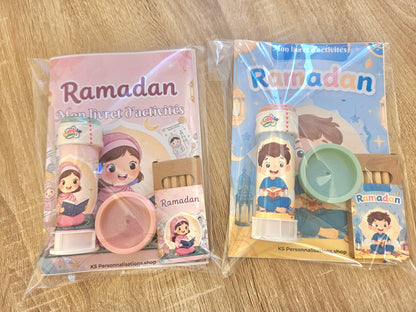 🌙✨ Kit Enfant Spécial Ramadan & Aïd – Personnalisable ✨🌙