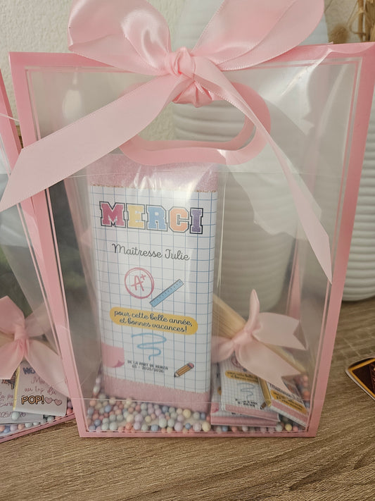 Coffret sac avec noeud