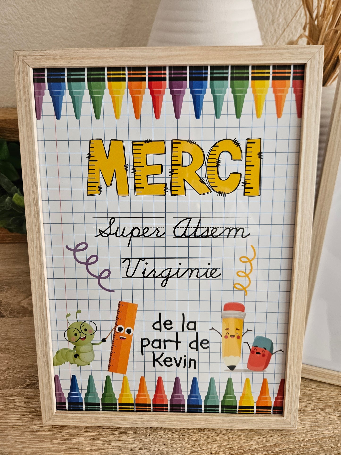 Cadres personnalisée A4