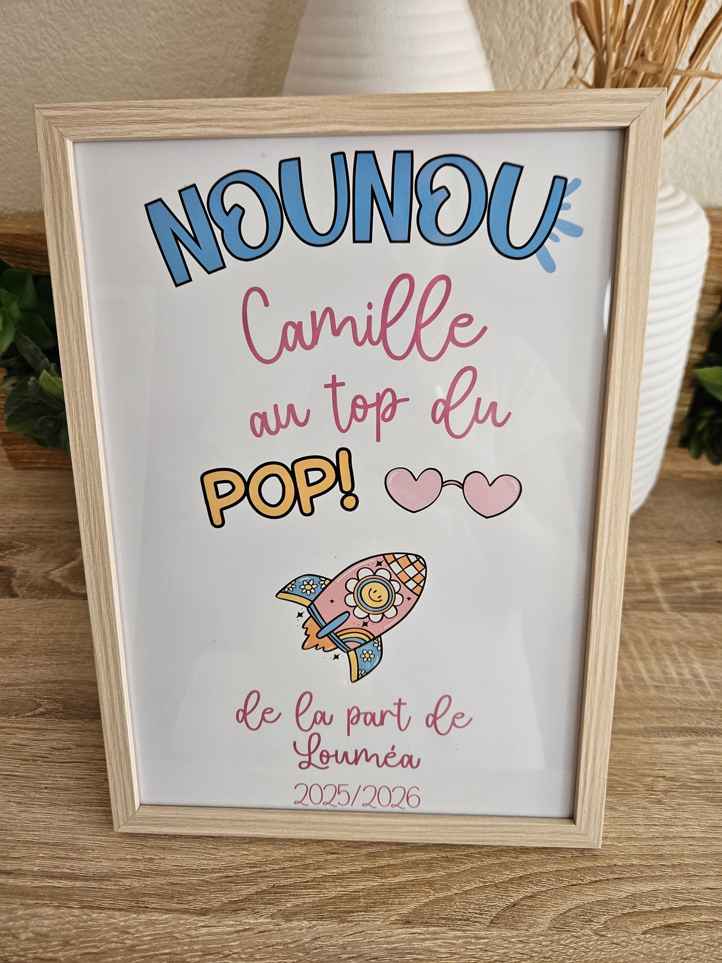 Cadres personnalisée A4