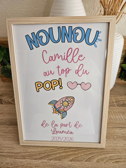 Cadres personnalisée A4
